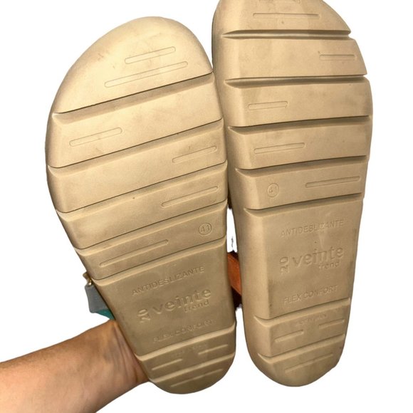 Musse & Cloud Sherbet rainbow sandals 41 10 - Picture 5 of 5